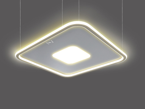 方形LED吸顶灯建筑照明云系列LL0214BS-90W